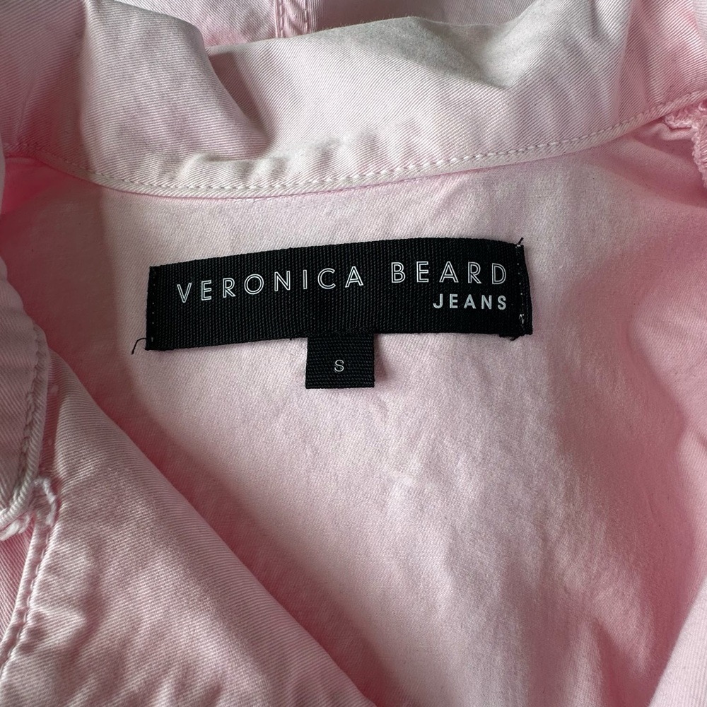 Veronica Beard Winifred Romper Pink - Picture 3 of 3